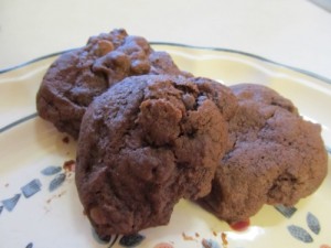 Double-Chocolate Chocolate-Chip Cookies