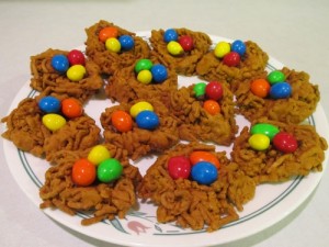 Butterscotch Bird's Nest Cookies