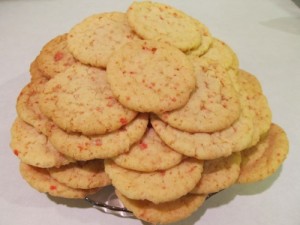 Ginny's Peppermint Sugar Cookies Dish