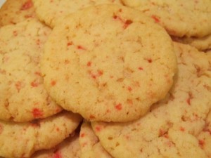 Ginny's Peppermint Sugar Cookies Closeup