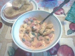 GinnysHamANDCheeseSpinachTomatoTortellini